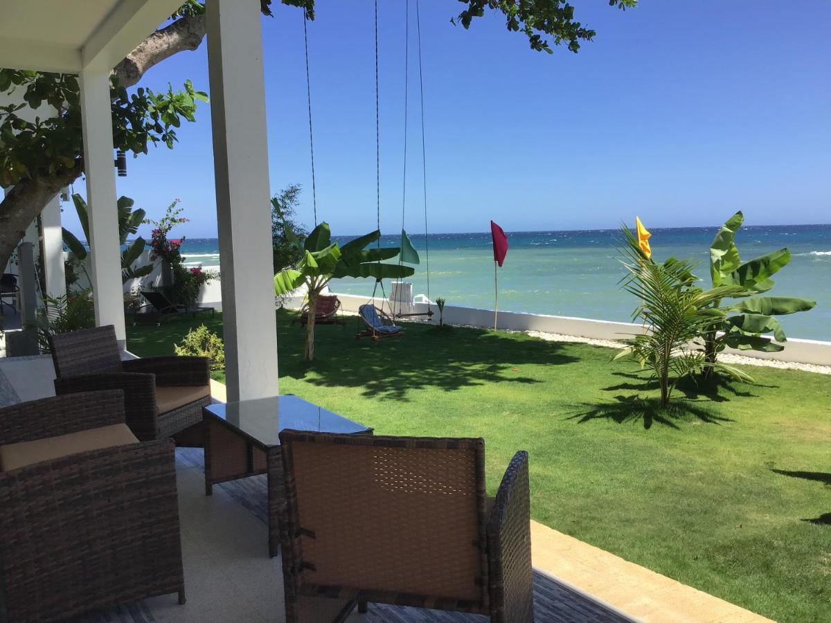 Bamboobeachvilla2 Ac New Oceanfront Pool Sunsetview Garden Kitchen Satellite Starlink Wi-Fi Dimiao Bagian luar foto