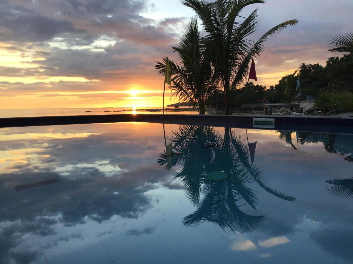 Bamboobeachvilla2 Ac New Oceanfront Pool Sunsetview Garden Kitchen Satellite Starlink Wi-Fi Dimiao Bagian luar foto